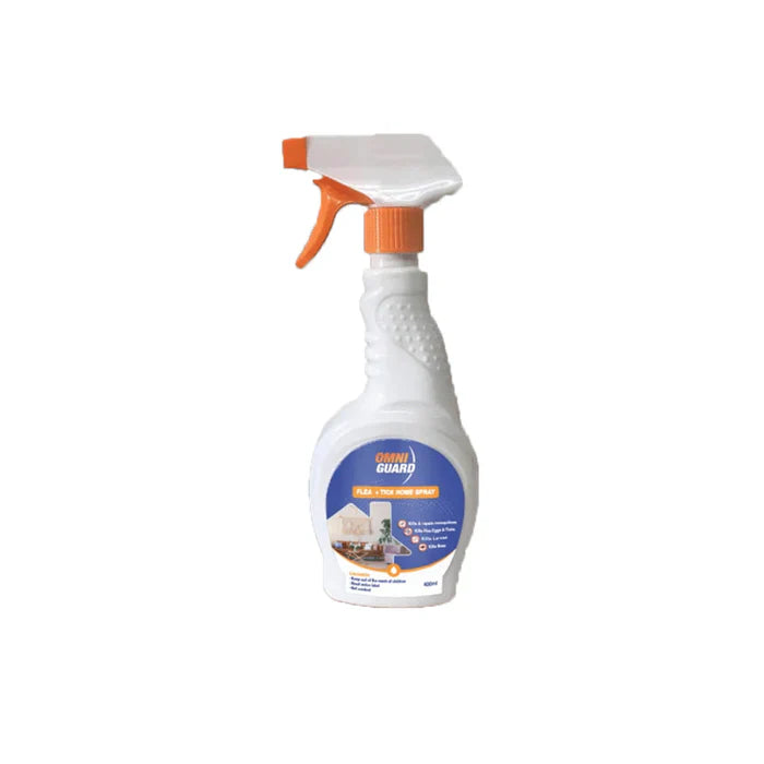 omni guard flea & tick spray - complete pest control for pets