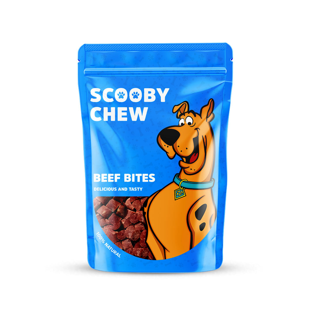 Scooby Chew Beef Bites | Dog Treats 120g