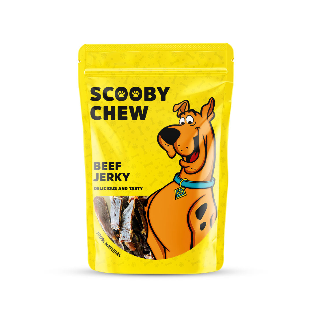 Scooby Chew Beef Jerky | Dog Treats 120g