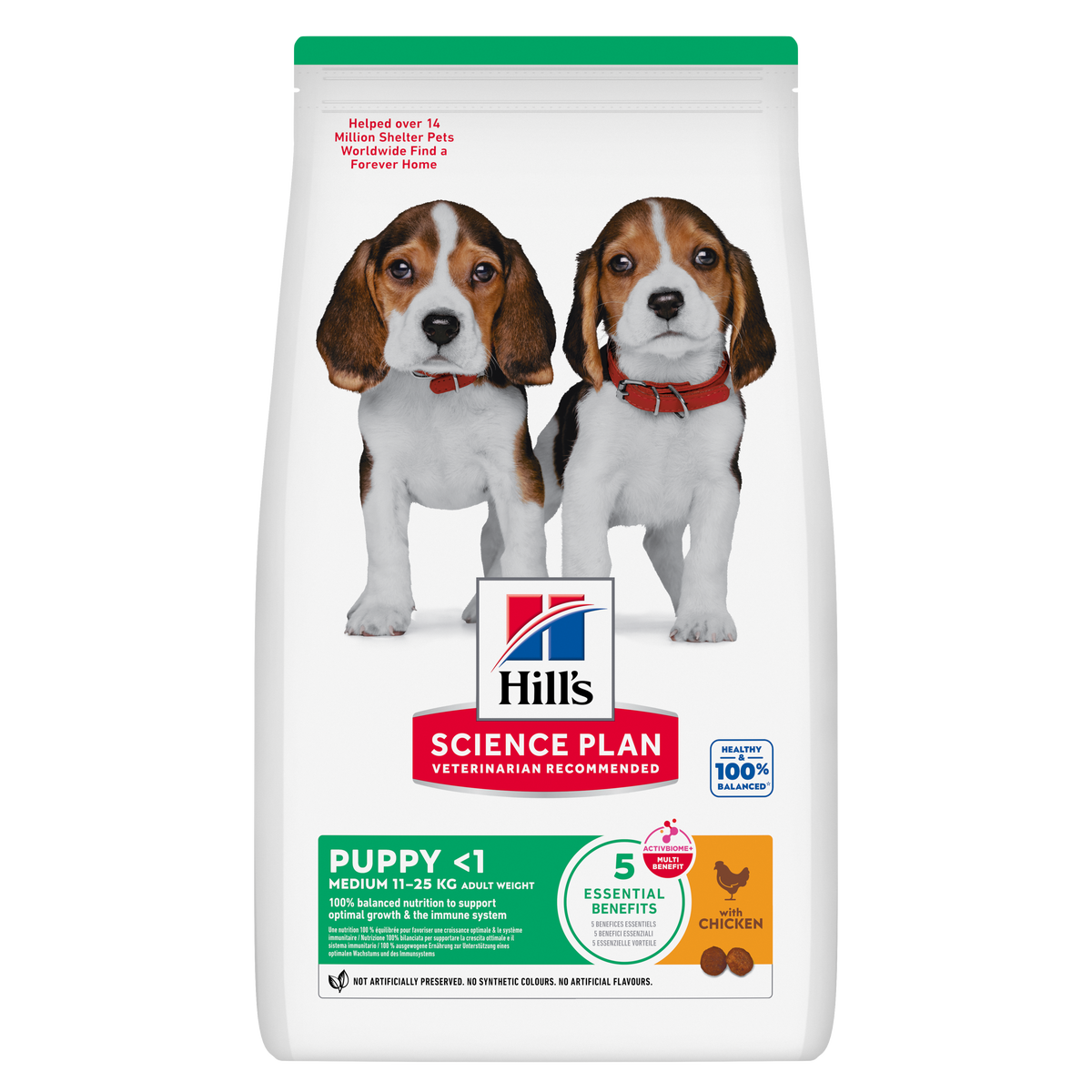 Hill's medium puppy 14kg