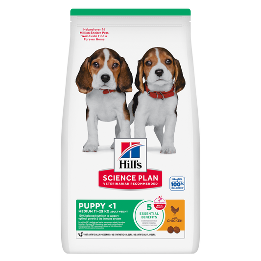 Hill's medium puppy 14kg