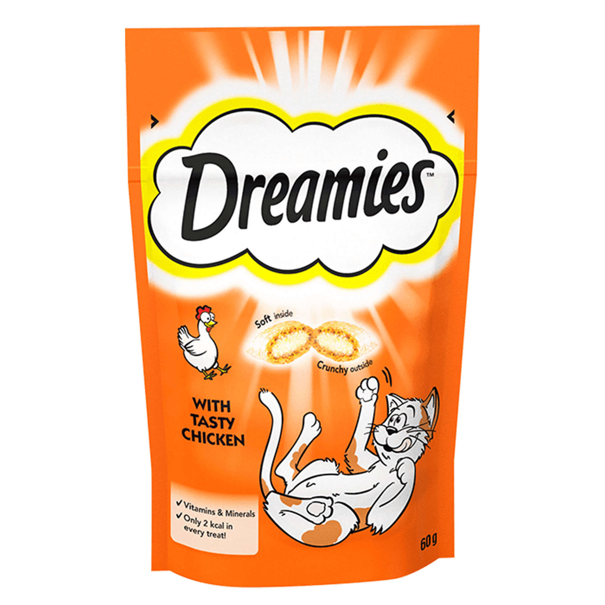 Dreamies Chicken | Cat Treats 60g
