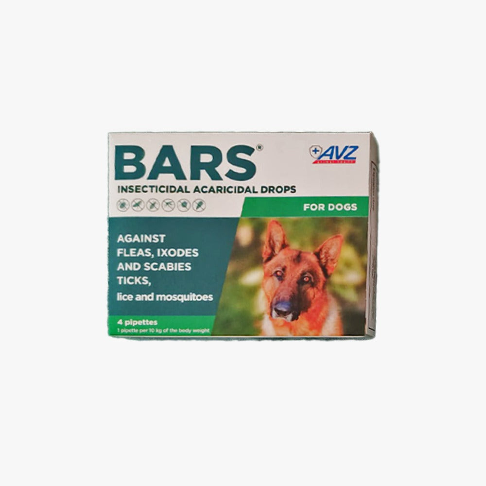 Bars Drops Against Fleas & Ticks: Keep Your Dog Safe