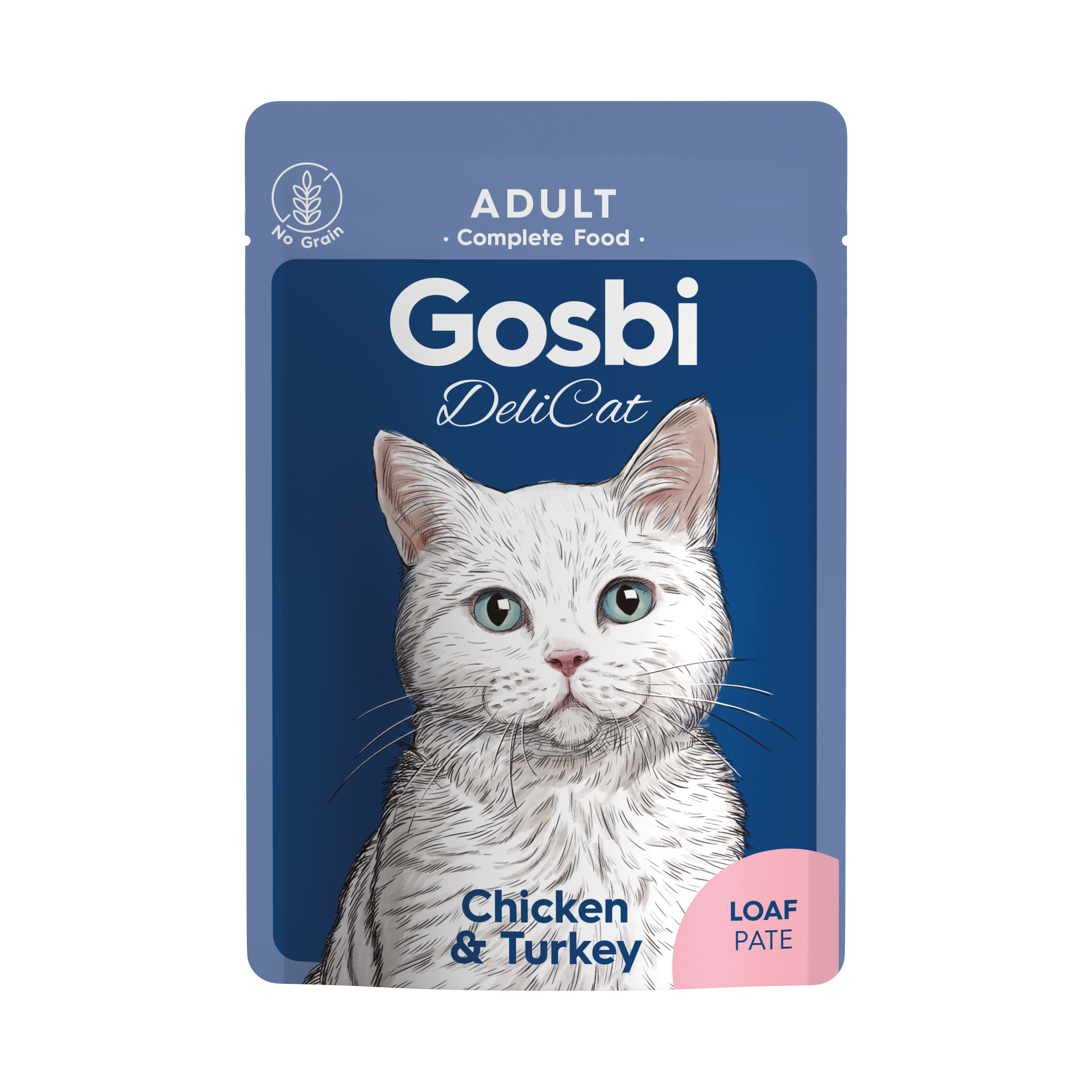 Gosbi DeliCat Adult Chicken&Turkey