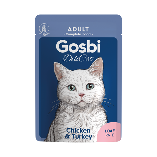 Gosbi DeliCat Adult Chicken&Turkey