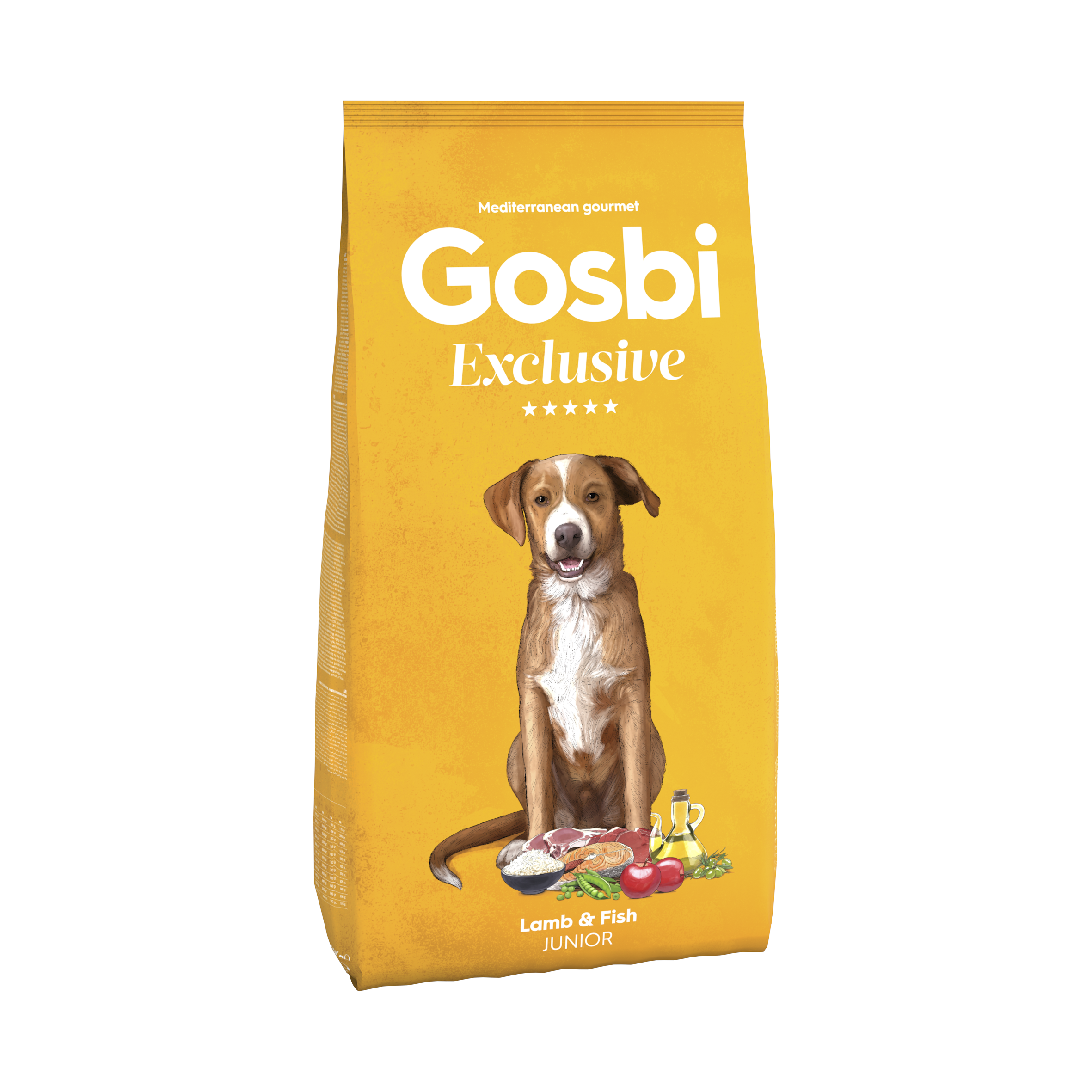 guaranteeing superior digestibility and optimal nutritional values that strengthen the dog’s health and well-being. With Gosbi Exclusive Lamb&Fish Junior 3kg