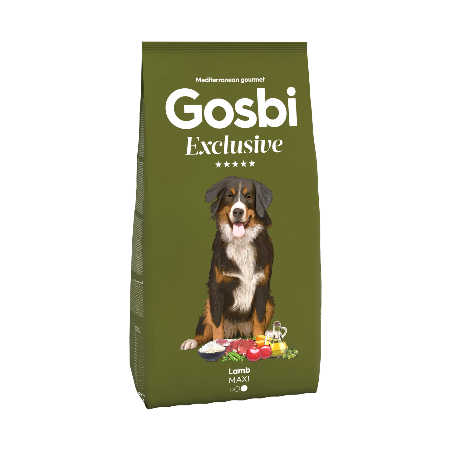 Gosbi Exclusive Lamb Maxi 3kg delivers your junior large dog maximum health benefits that are required for good health. With a nutrient-rich formula and the great taste of lamb
