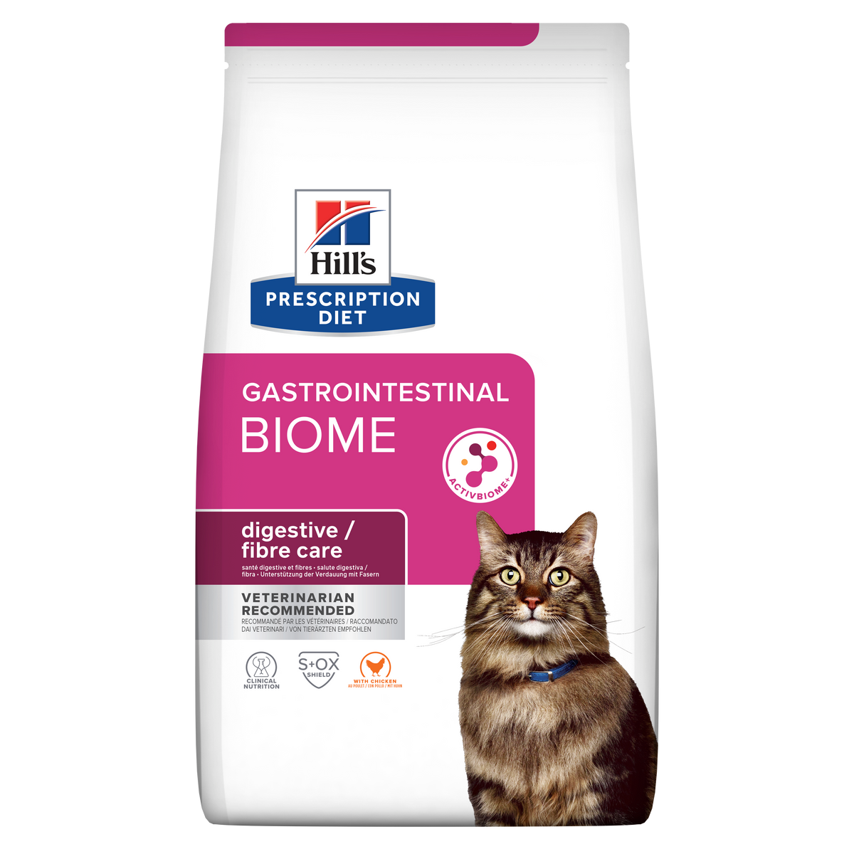Hill's - Gastrointestinal Biome Cat Food with Chicken 3kg