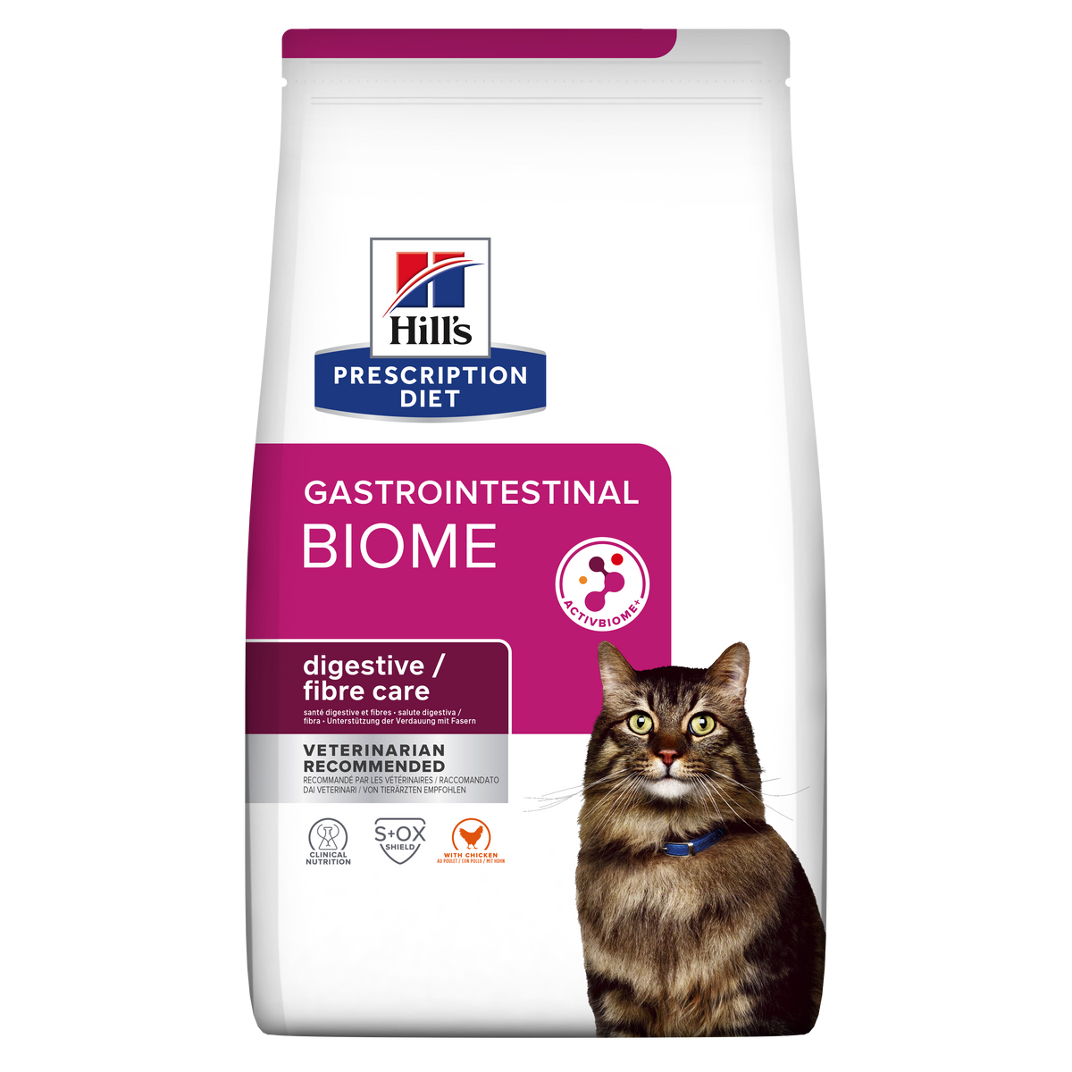 Hill's - Gastrointestinal Biome Cat Food with Chicken 3kg