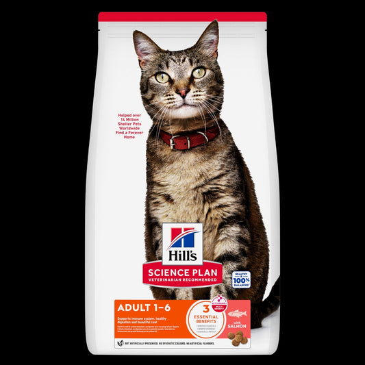 Hill's Science Plan Adult cat food with salmon 1.5kg