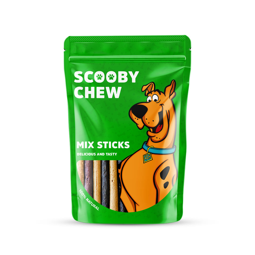 Scooby Chew Mix Sticks | Dog Treats 120g