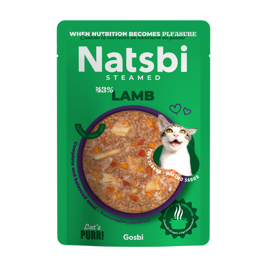 Gosbi Natsbi Cat Steamed Lamb
