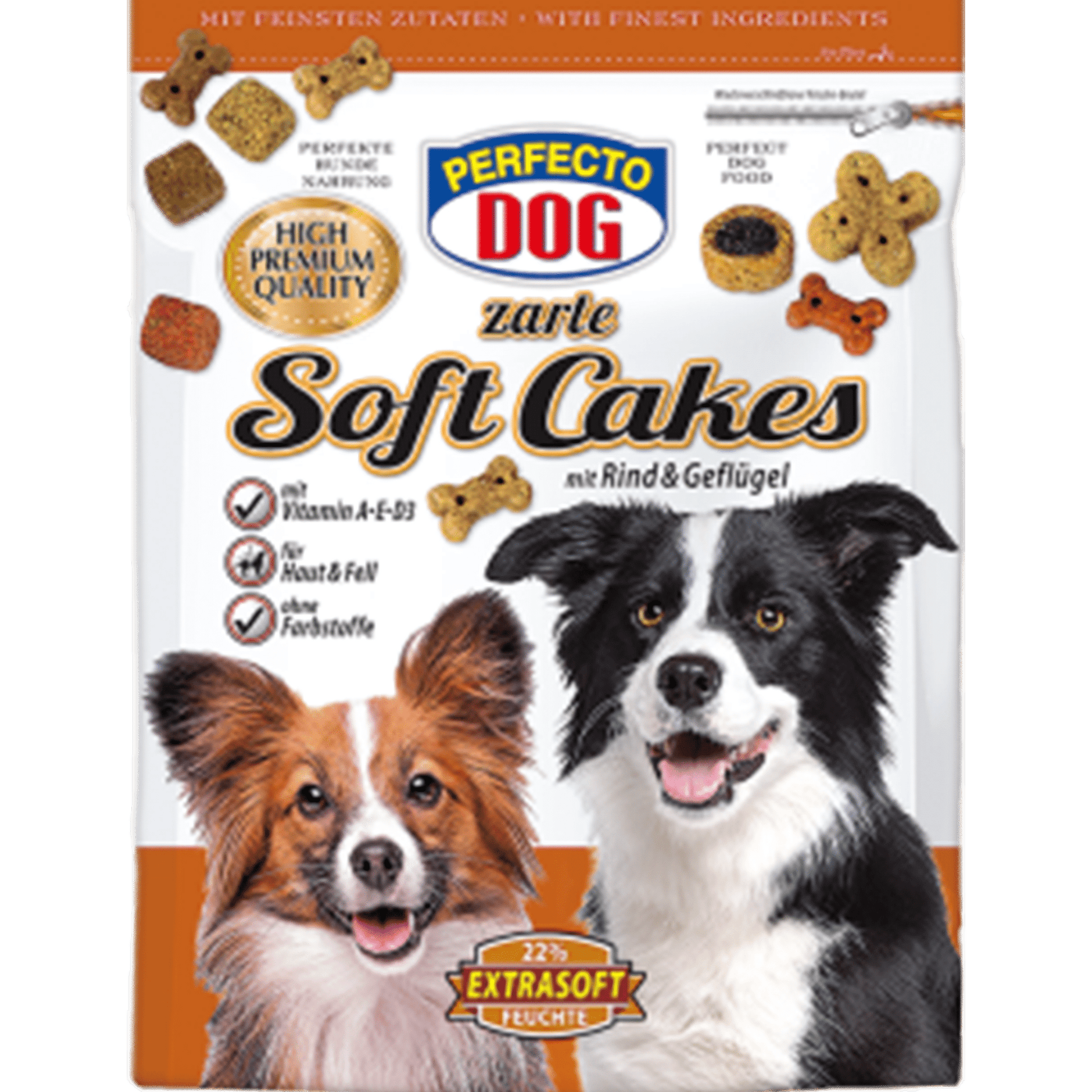 Perfecto Dog Soft Cakes with Beef & Poultry 150g