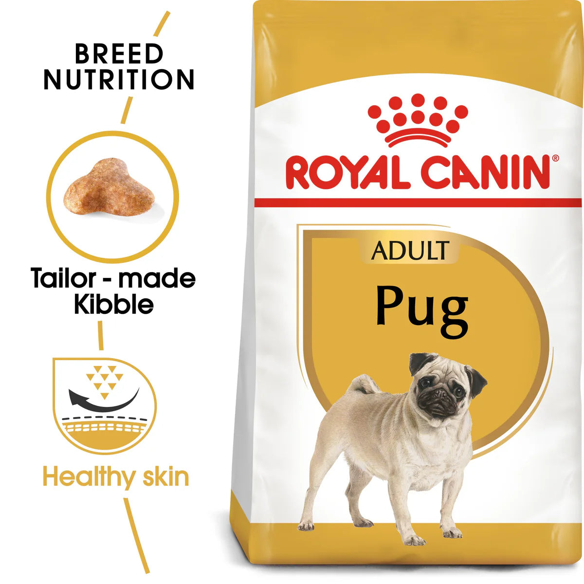Royal Canin Pug Adult 1.5kg Dry Dog Food dogs over 10 months