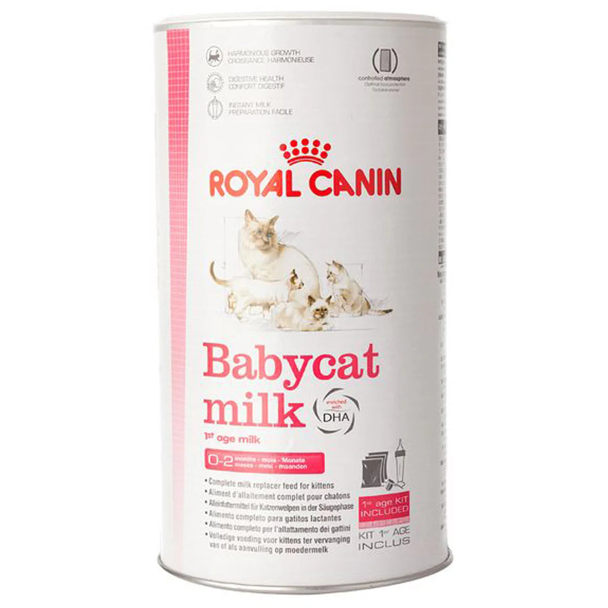 Royal Canin Babycat Milk Replacer 1st age 0-2 months with feeding kit Egypt