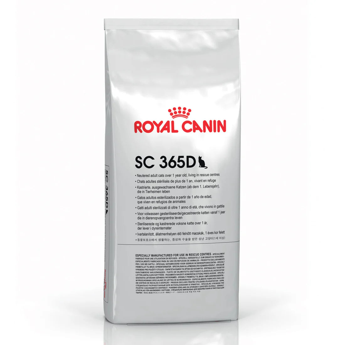 Royal Canin SC 365D cat food offers complete nutrition for rescue cats in Egypt