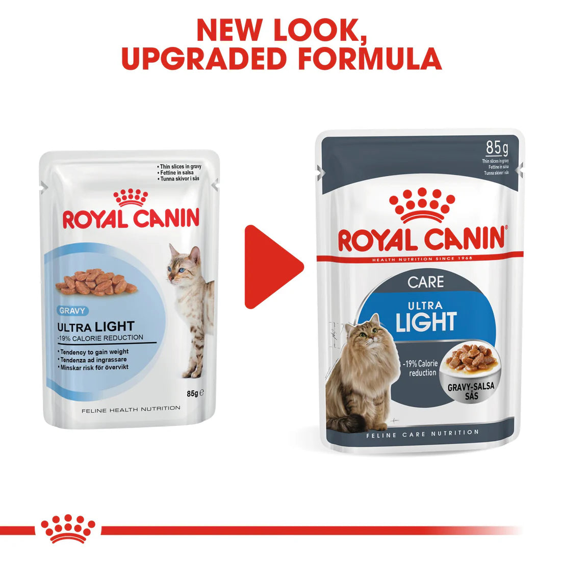 Royal Canin Ultra Light in Gravy (85gm\ Pouch)