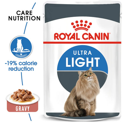 Royal Canin Ultra Light in Gravy – Weight Control Cat Food