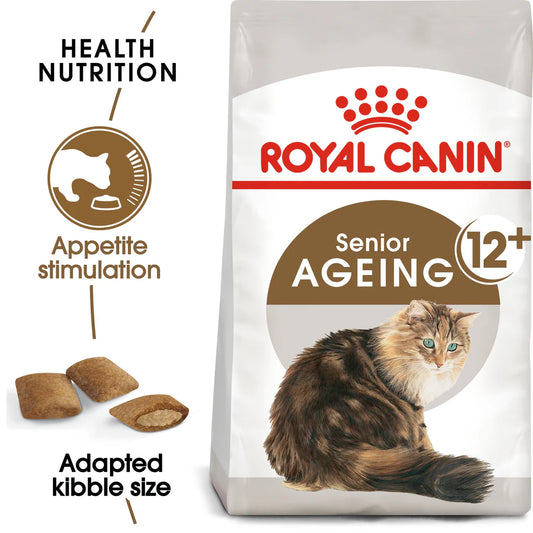 ROYAL CANIN® Ageing 12+ Senior Dry Cat Food – 2kg