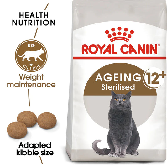 Royal Canin Ageing Sterilised 12+ Senior Cat Food 2kg