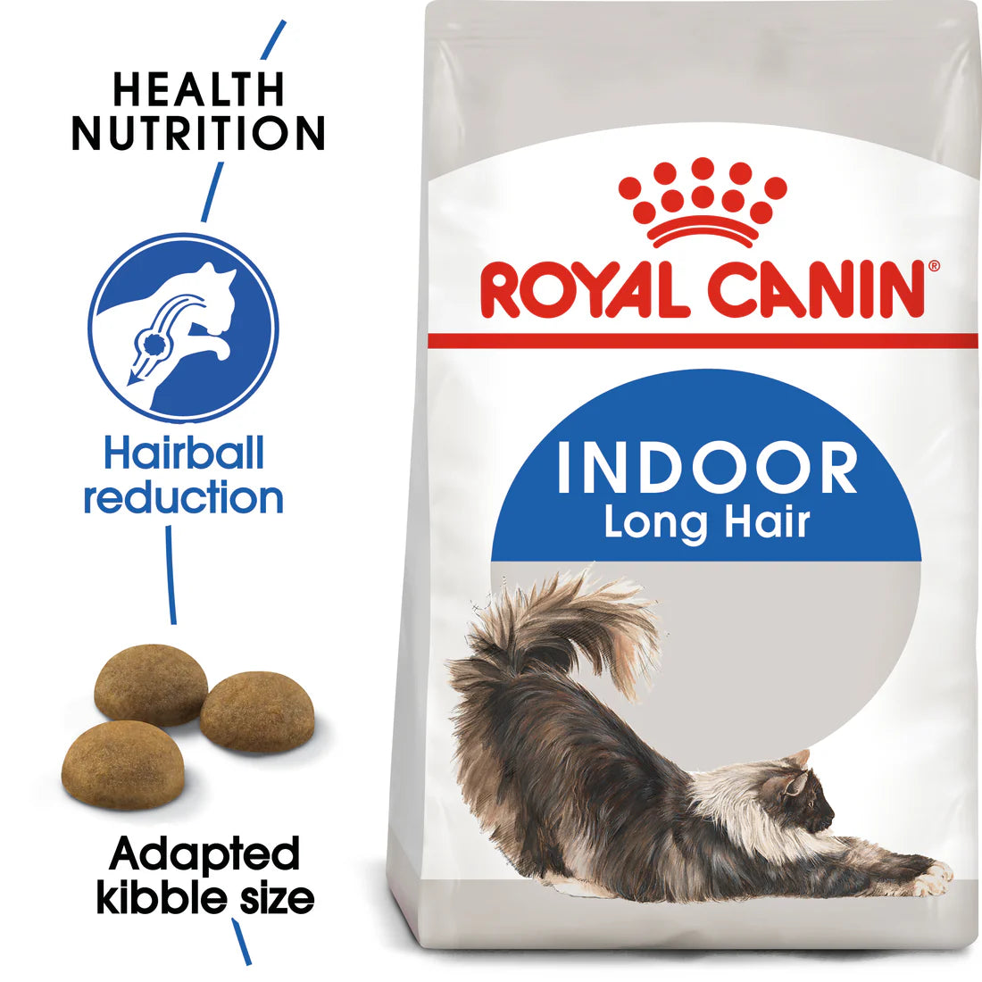 Royal Canin Indoor Long Hair Cat Food – Hairball Care