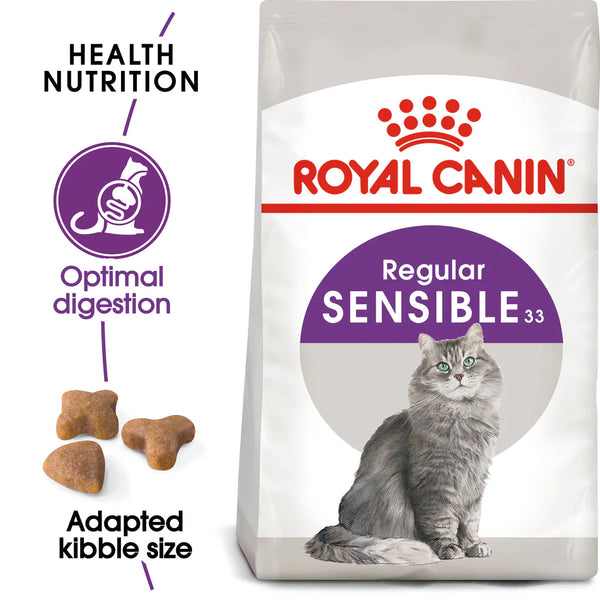 Royal Canin Sensible 33 Adult Dry Cat Food – 2kg