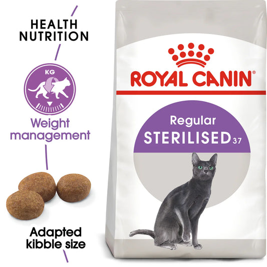 Royal Canin Sterilised 37 Egypt – Weight &amp; Urinary Health .