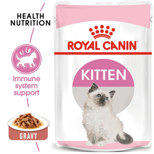 Royal Canin Kitten Instinctive in Gravy – Wet Food 4-12M