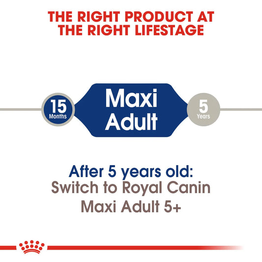 Royal Canin Maxi Adult (15 KG) - Dry food for large dogs