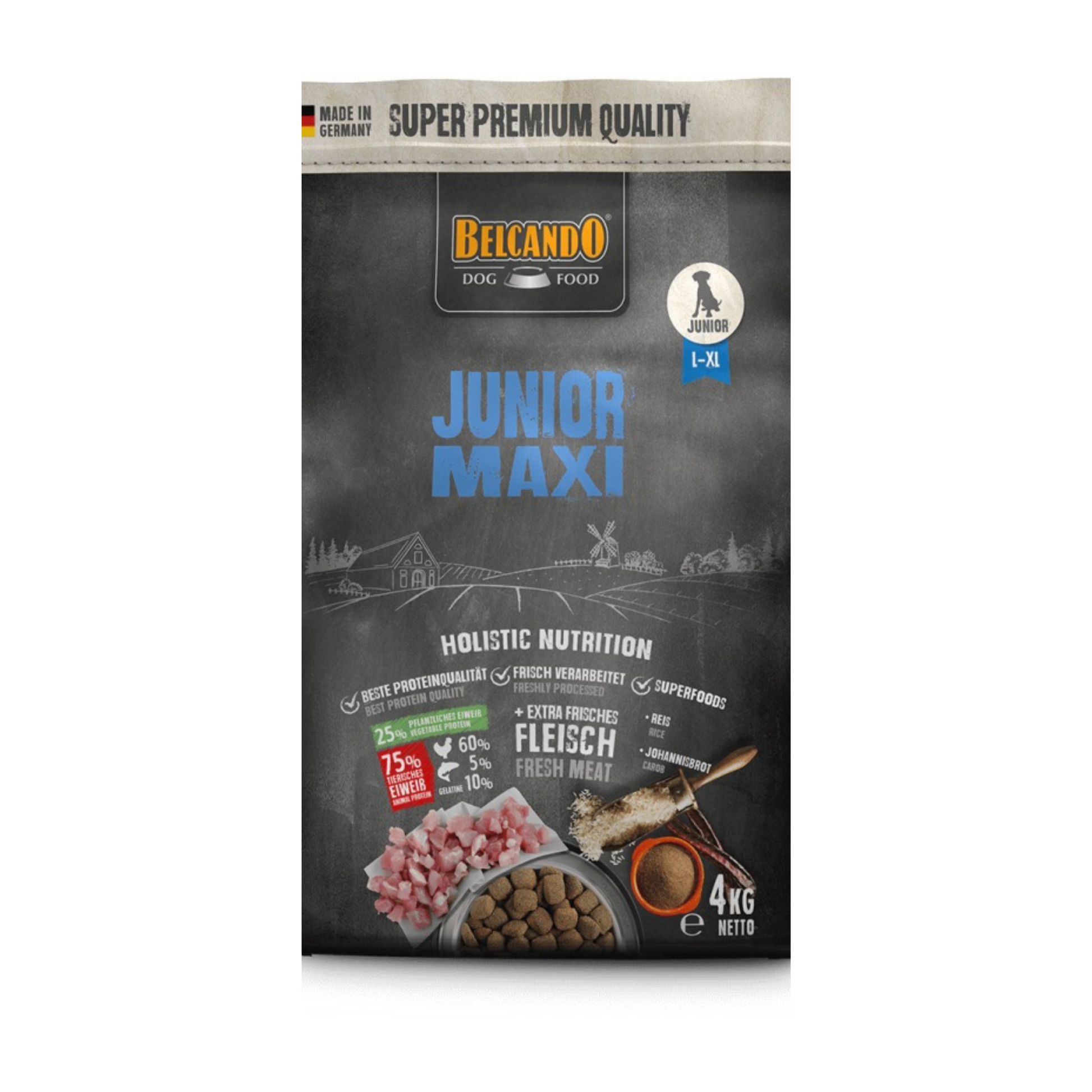 Belcando Junior Maxi - 4kg | Pets Lounge | Shop Now!