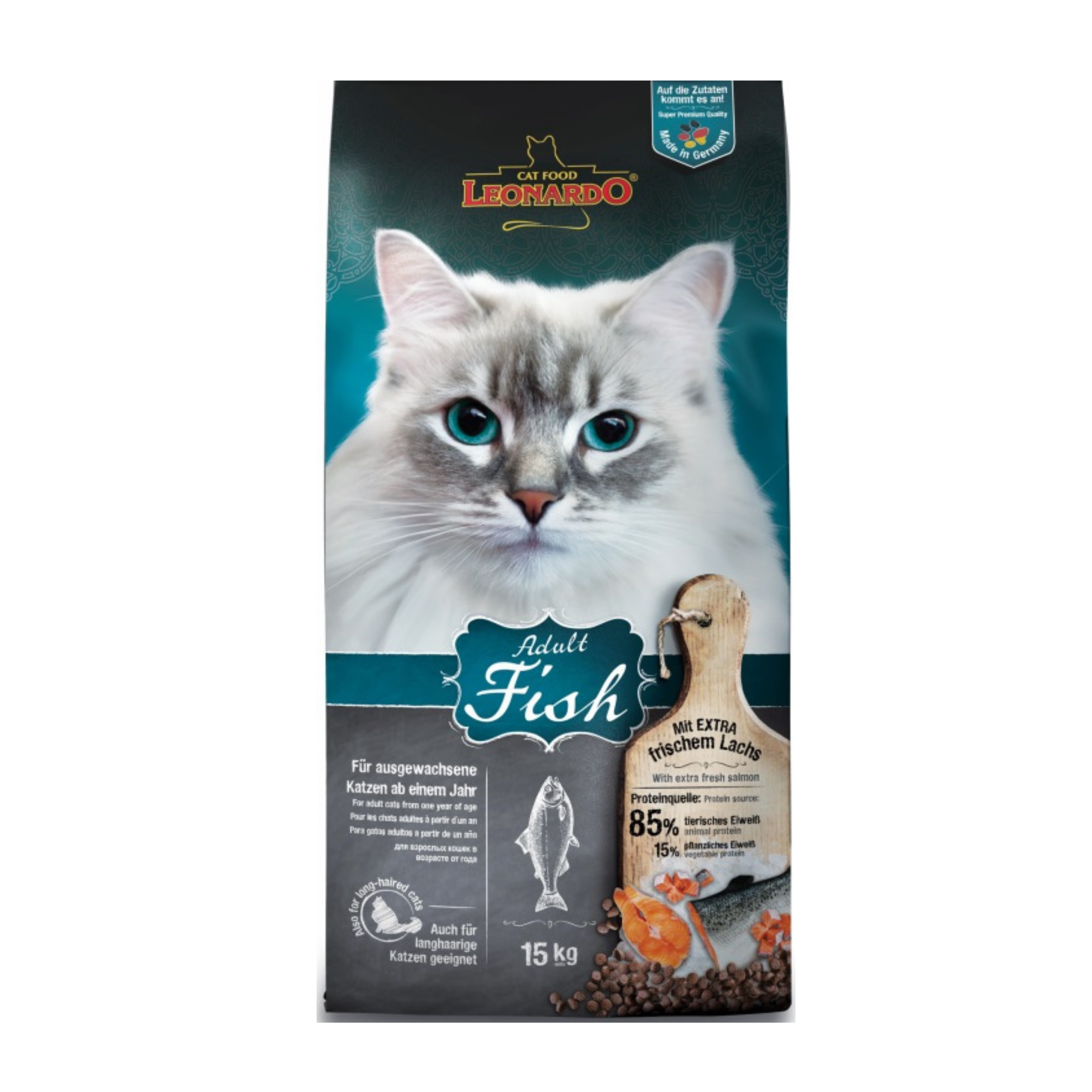 LEONARDO Adult Fish 15kg | Pets Lounge | Shop Now!