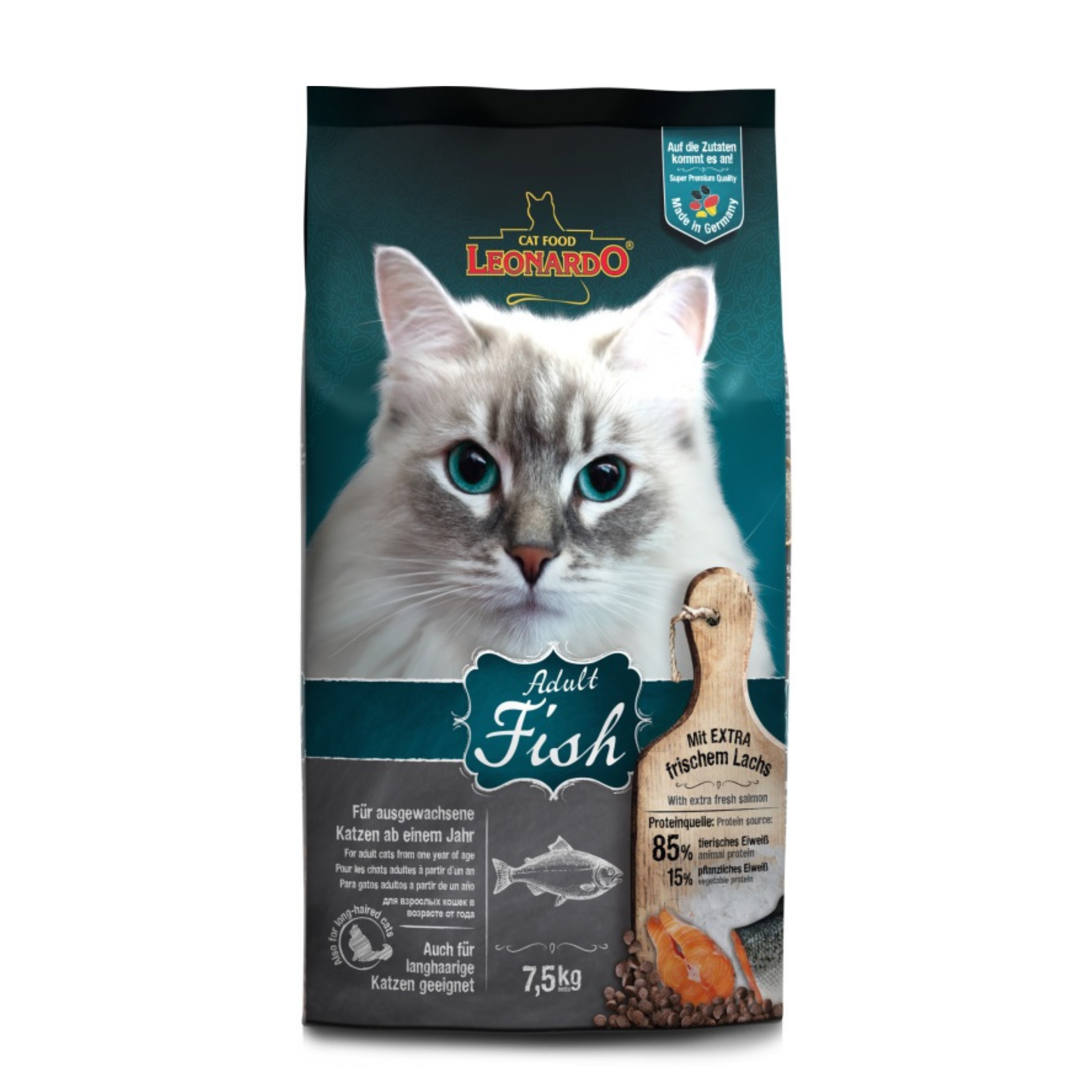 LEONARDO Adult Fish 7.5kg | Pets Lounge | Shop Now!