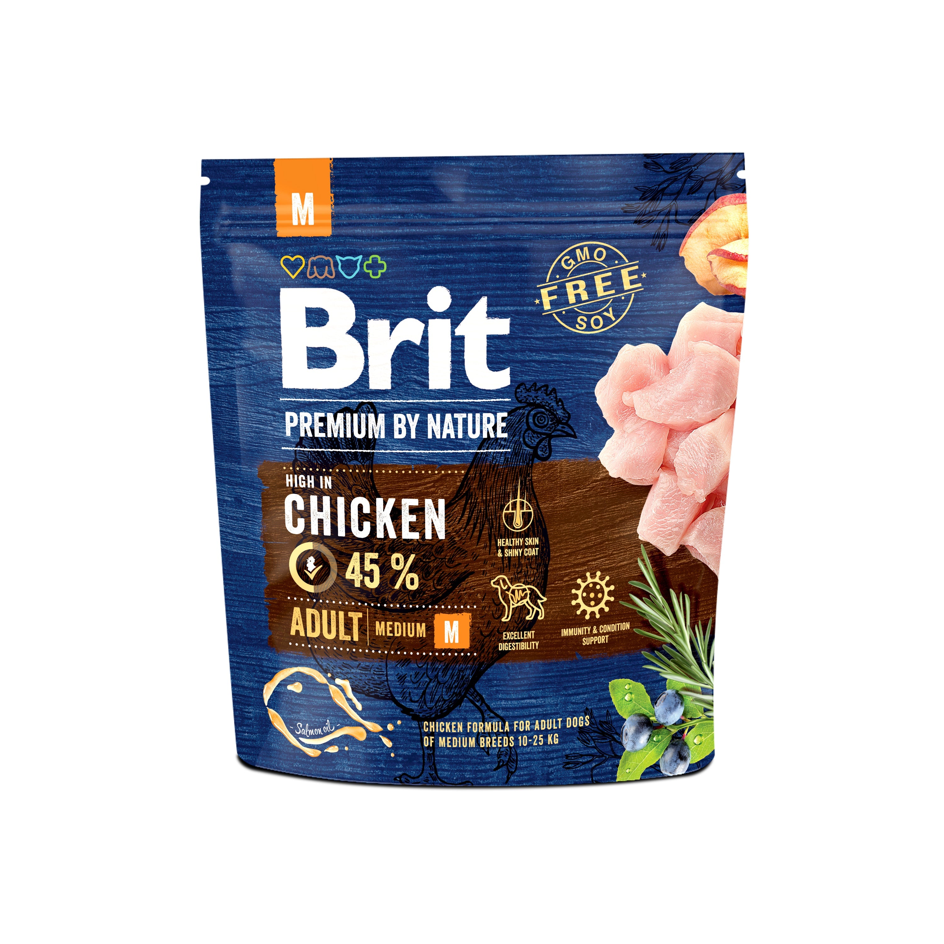Brit Premium by Nature Adult Dog Medium - Chicken 15kg