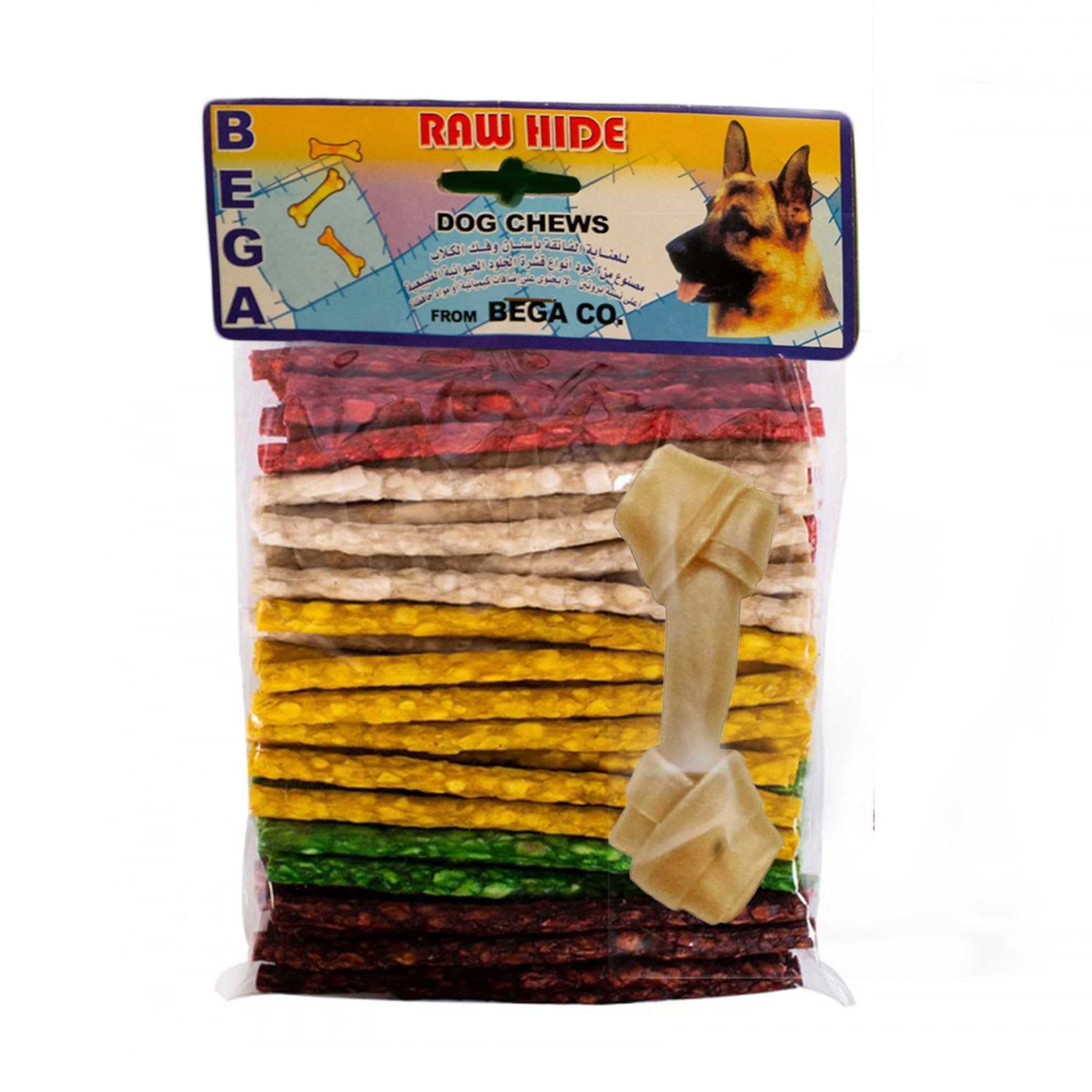 BEGA Rawhide Dog Chews Mix | Pets Lounge | Shop Now!