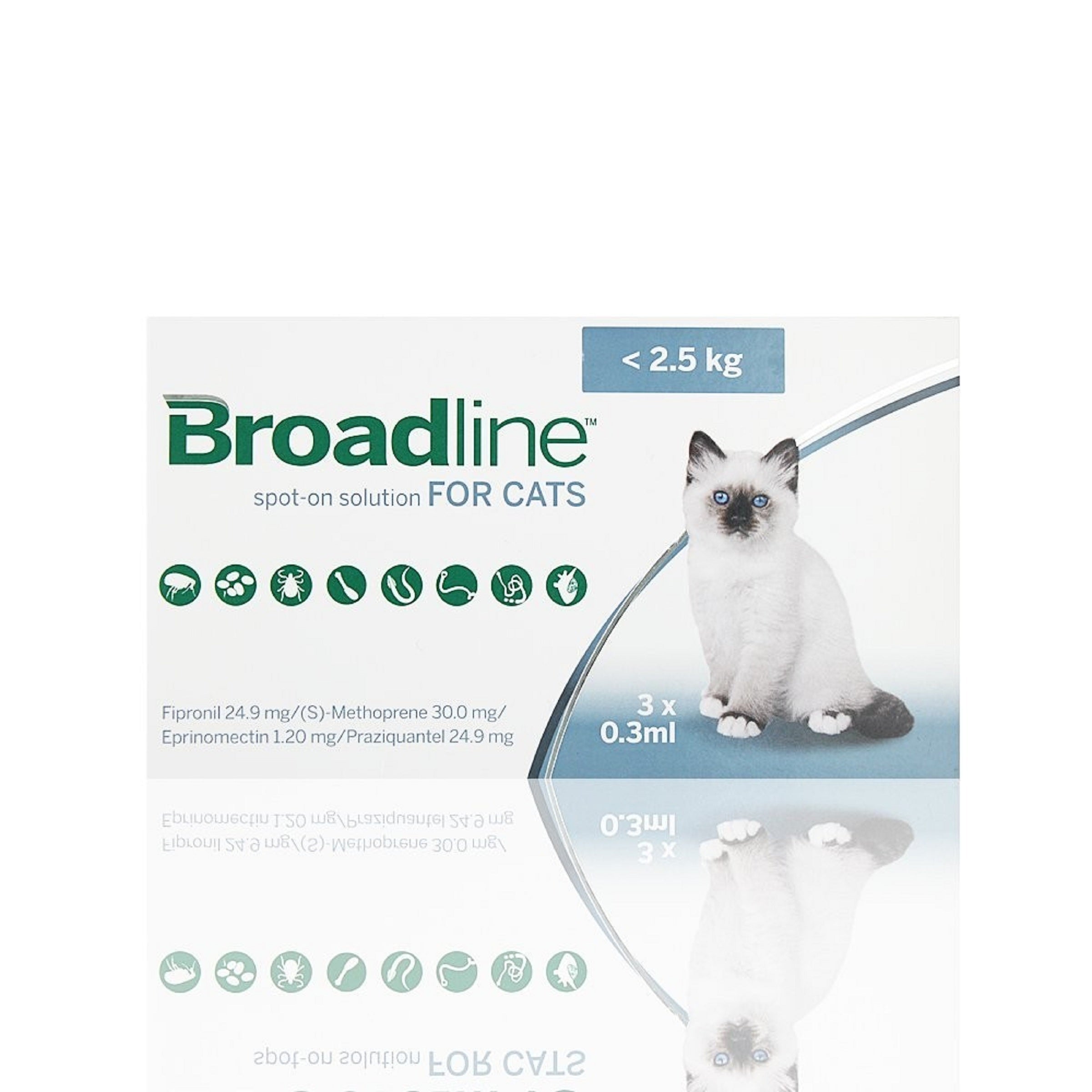 Broadline Spot-On Solution | Small Cats Up To 2.5Kg