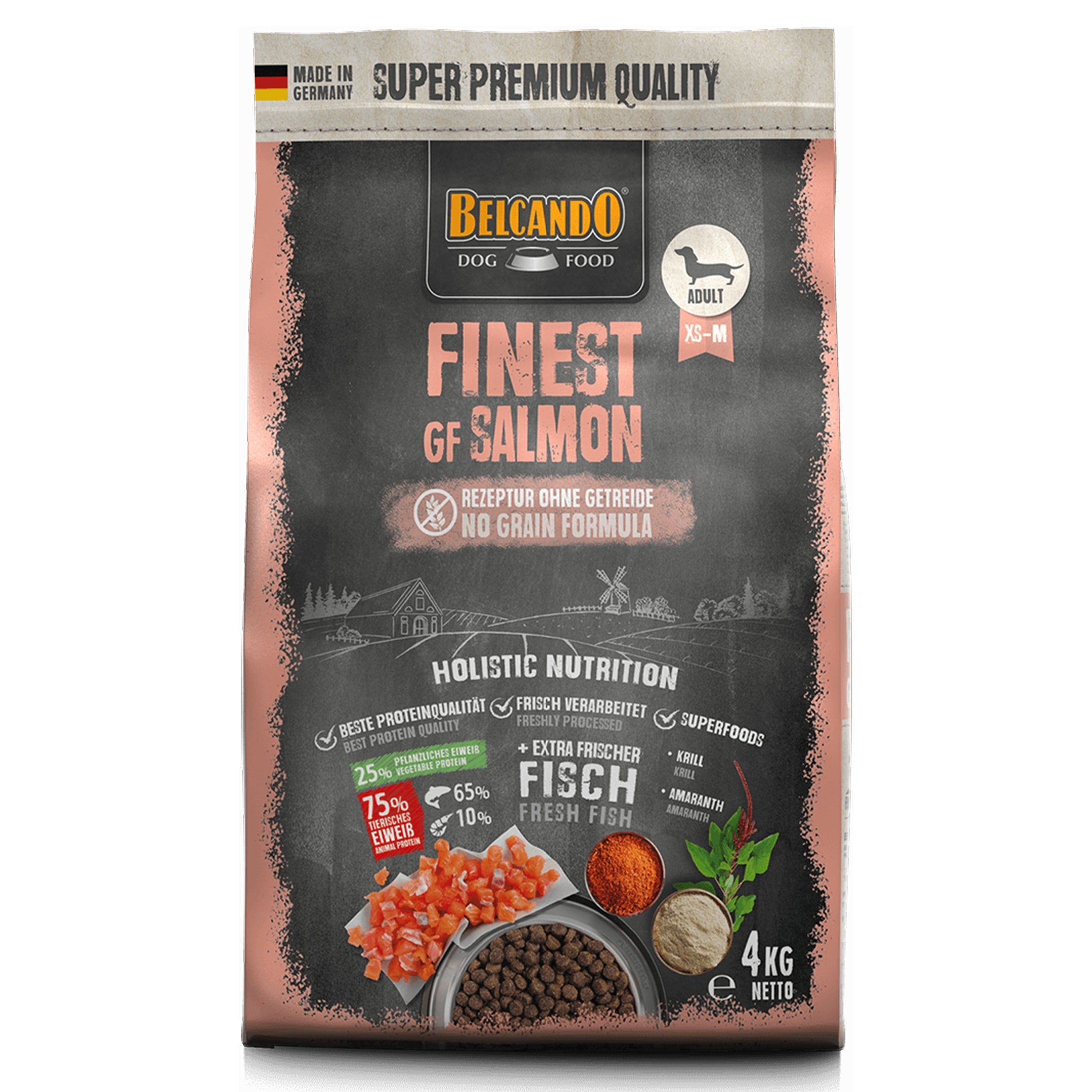 Belcando® FINEST GRAIN FREE SALMON-4KG