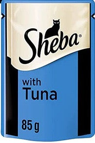 Sheba Cat Wet Food Pouch With Tuna85g
