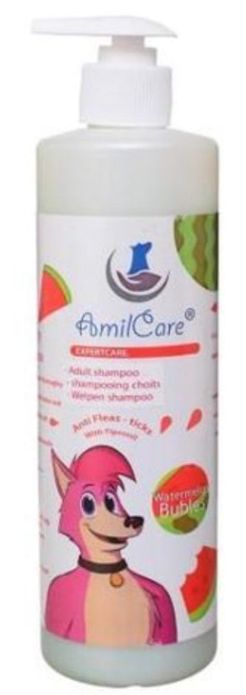 AmilCare Anti Flea and Tick Shampoo - Watermelon Bubles 500ml