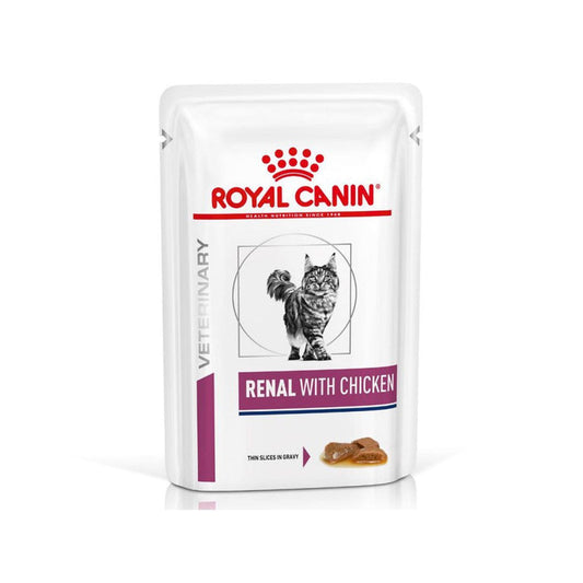Royal Canin Feline Renal with chicken (85 gm\pouch)