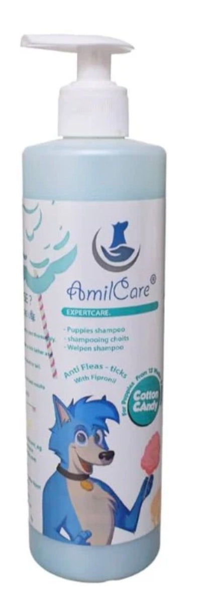 AmilCare Anti Flea and Tick Shampoo - Cotton CAndy 500ml