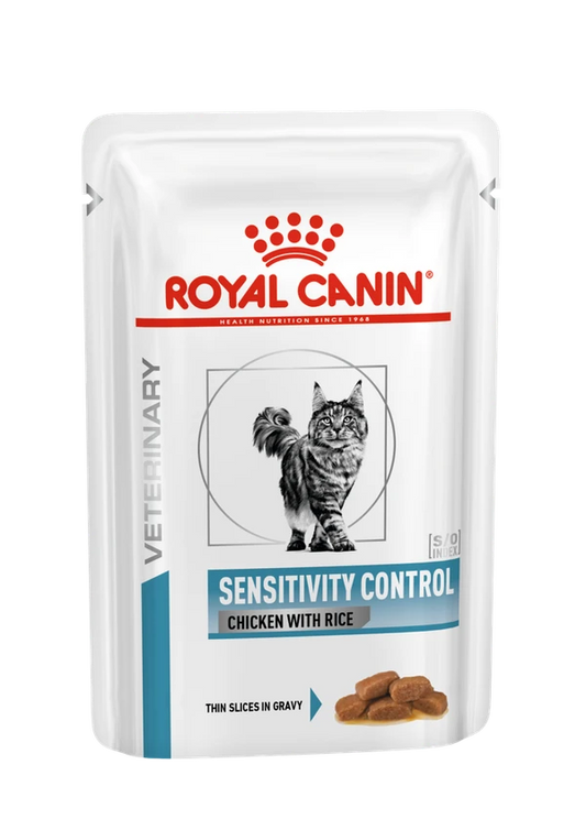 Royal Canin Feline Sensitivity Control – chicken & rice (85 gm\ Pouch)