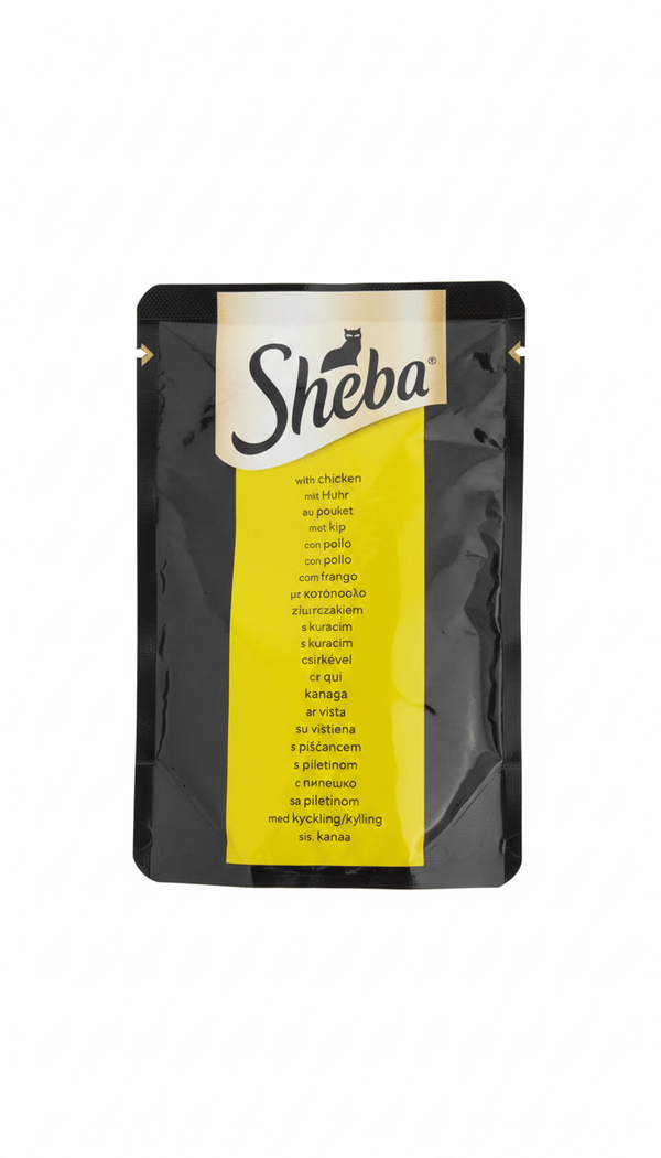 Sheba Cat Wet Food Chickens Pouch 85 g
