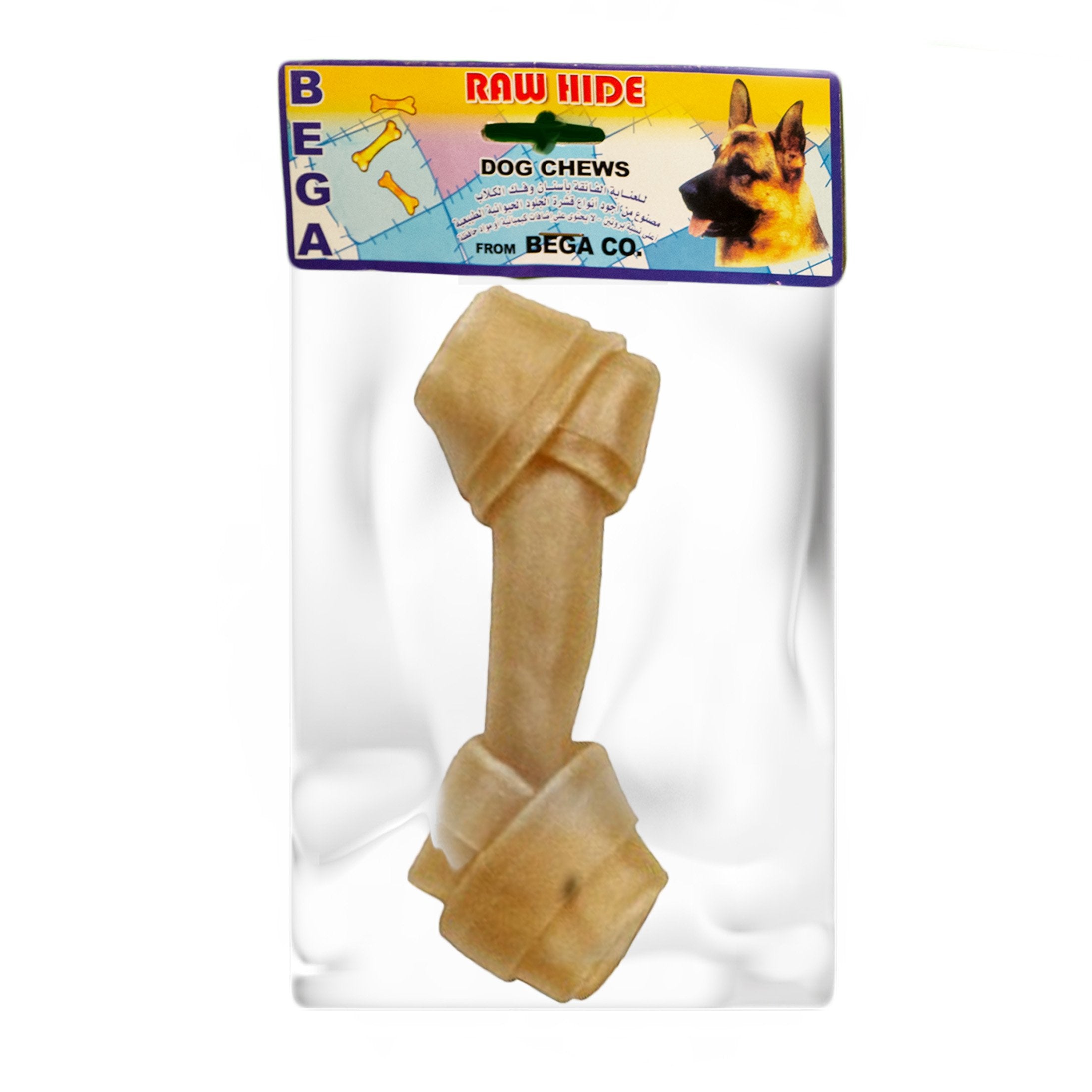 BEGA Knotted Rawhide Dog Chews: Canine Delight