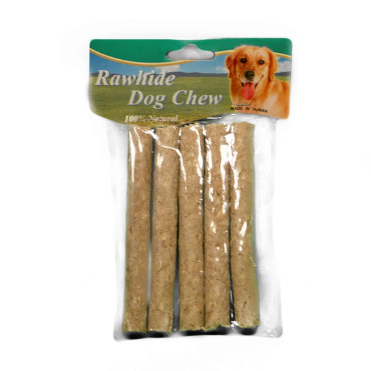 Rawhide Dog Chew Thick Cigar Shape m. FY-87355