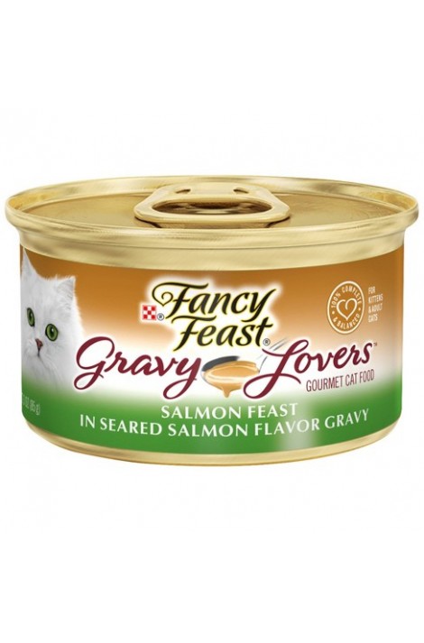  Purina Fancy Feast 85g ( Gravy Lovers Salmon )