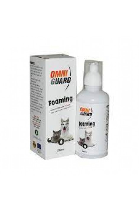 Omni Guard Foaming 250ml Waterless Shampoo For Cats & Dogs