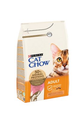 Purina Cat Chow Adult with Salmon Dry Cat Food 1.5 Kg