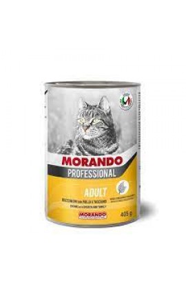 Morando Professional Cat Chunks With Chicken Livers 405g