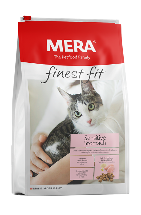  MERA finest fit Sensitive Stomach Adult Cat Dry Food 4 kg