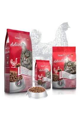 Bewi Cat Delicaties For Adult Cats Rich in Chicken 10 Kg